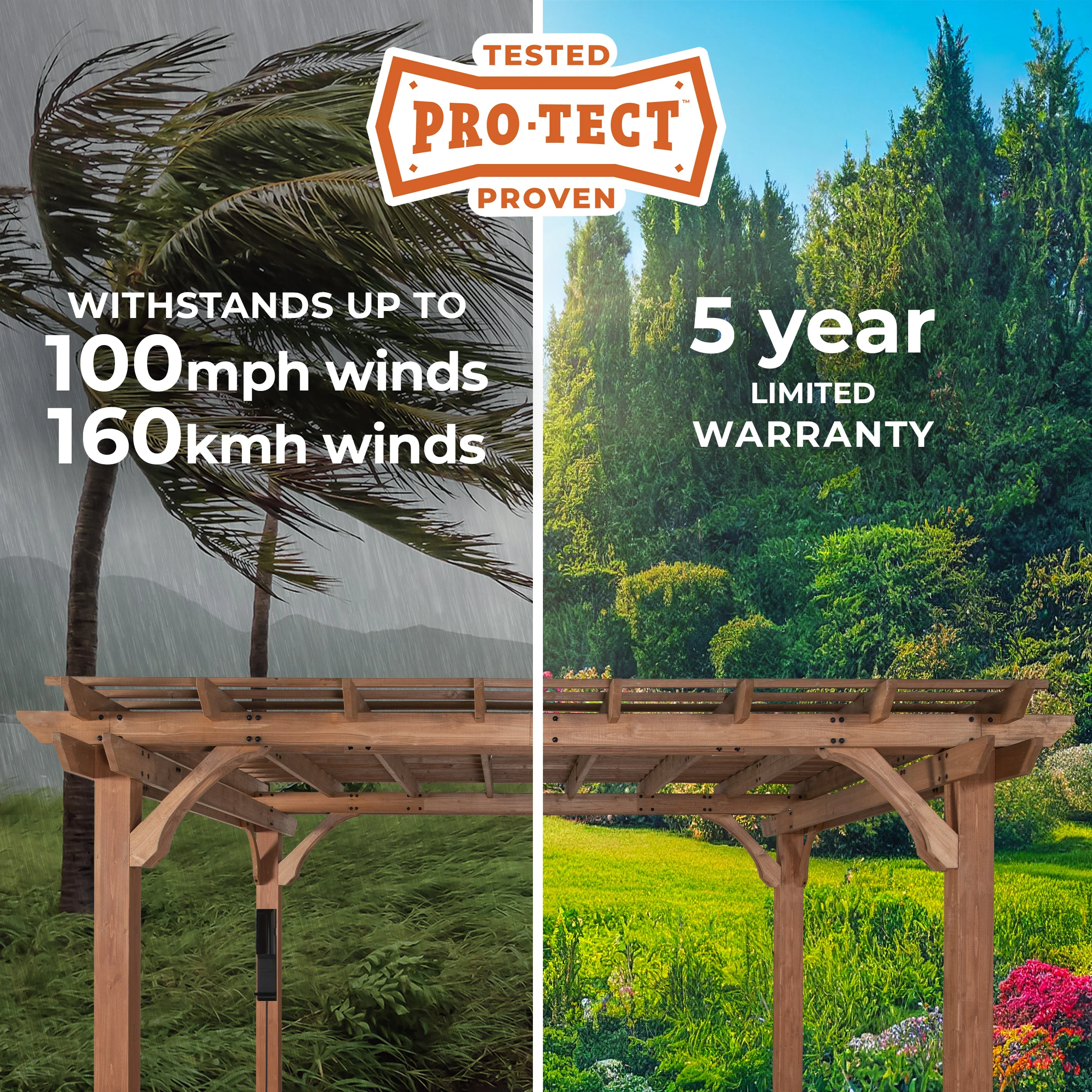 Beaumont 16ft x 12ft Pergola - Image 3