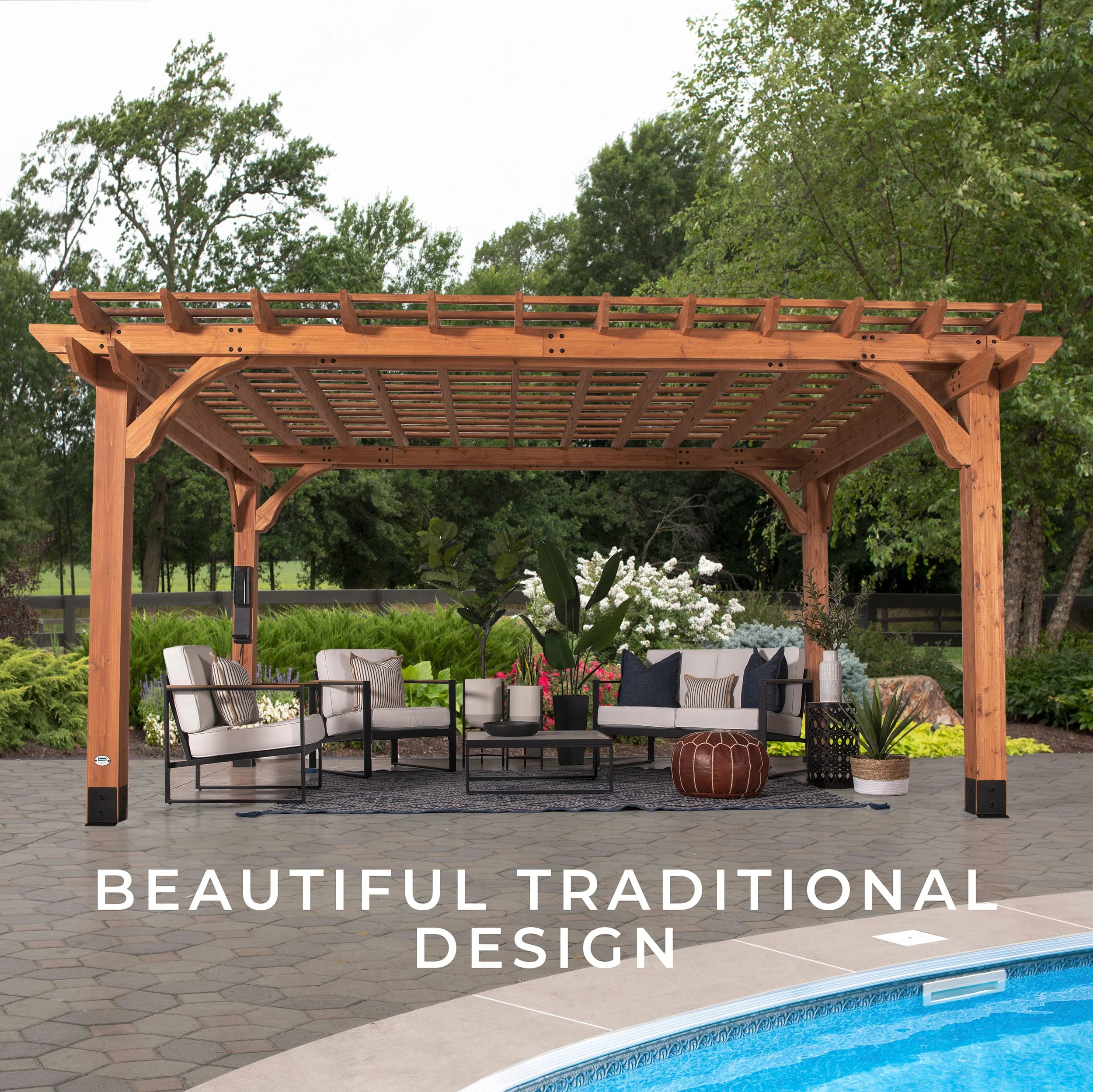 Beaumont 16ft x 12ft Pergola - Image 5