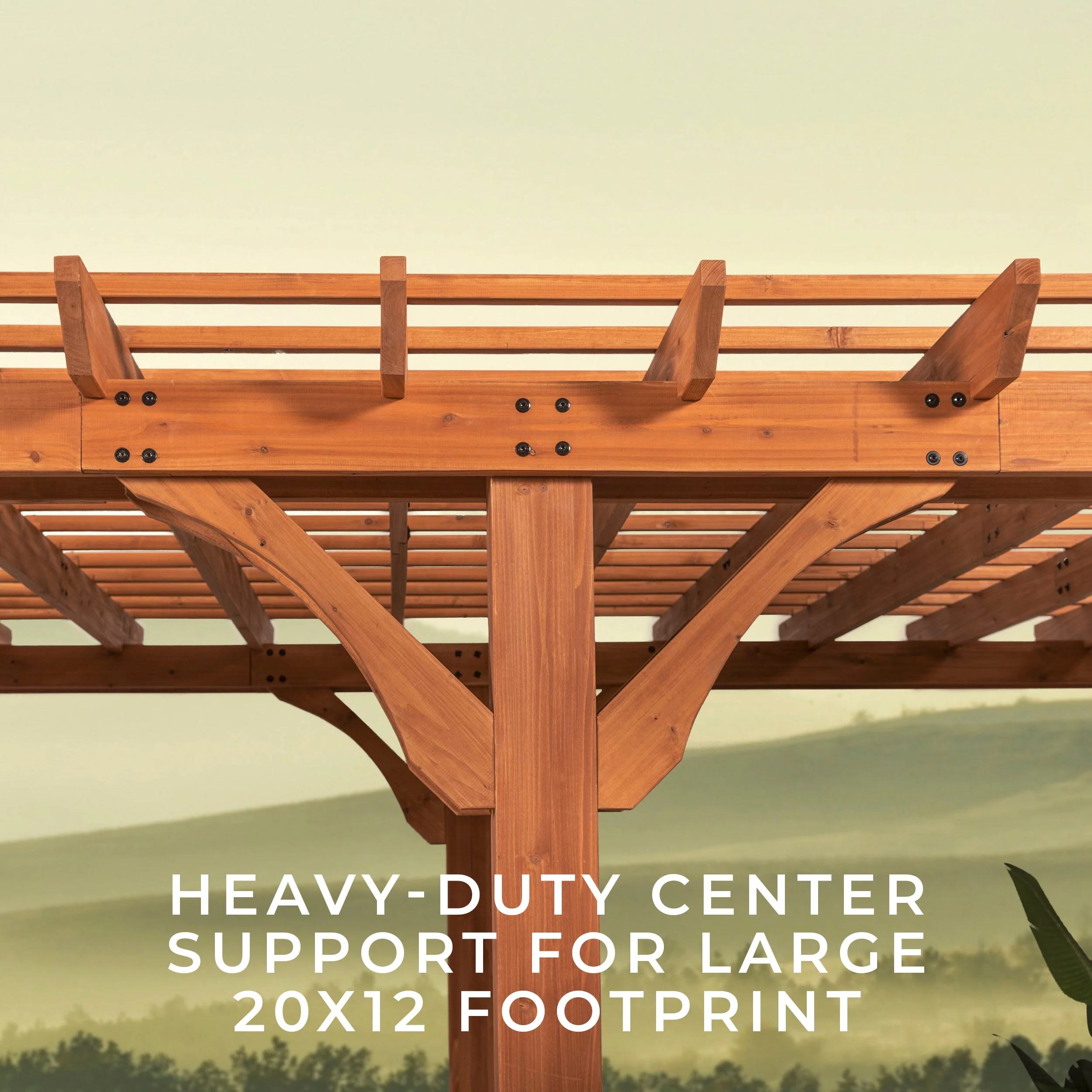 Beaumont 20ft x 12ft Pergola - Image 8