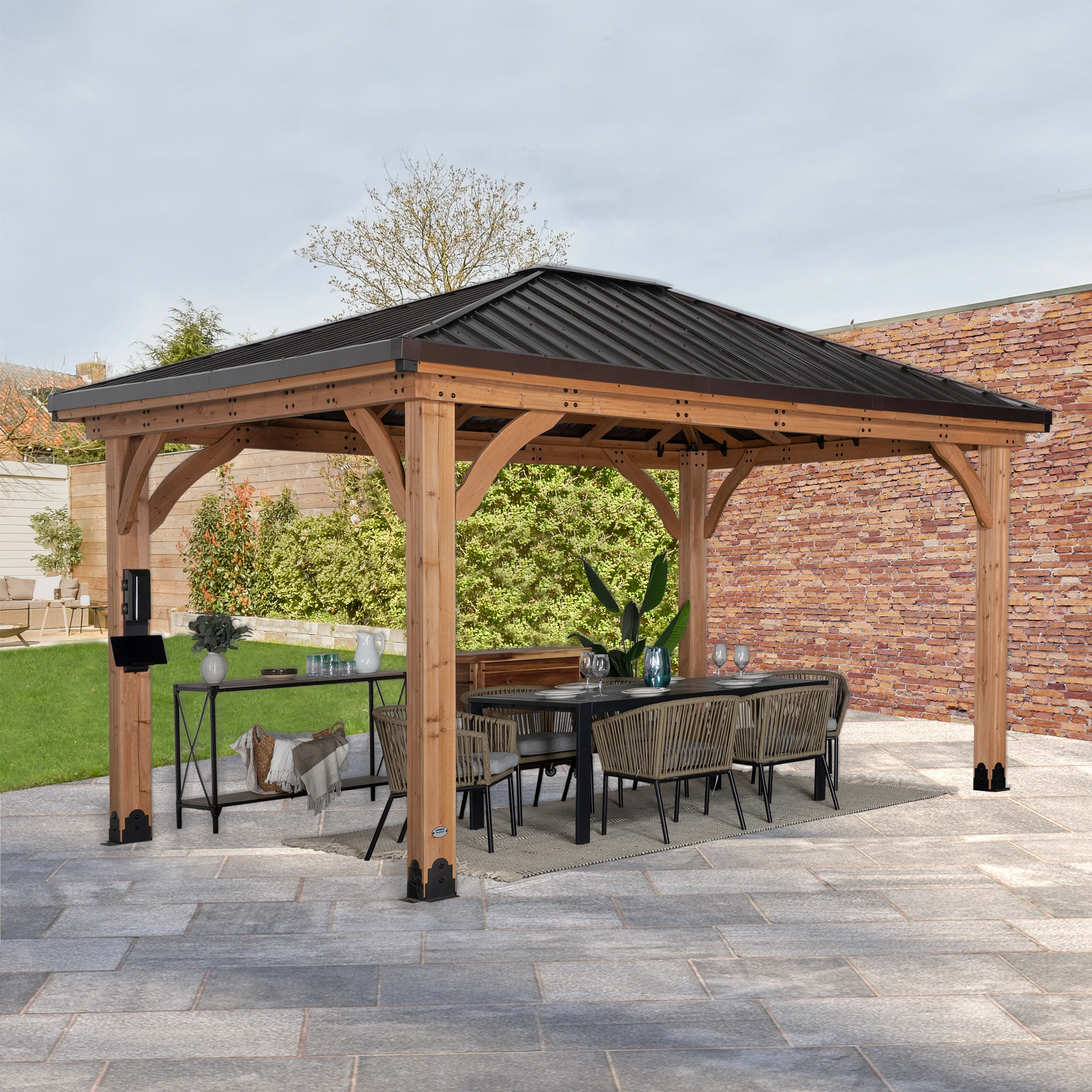 Barrington 14ft x 12ft Gazebo - Image 6