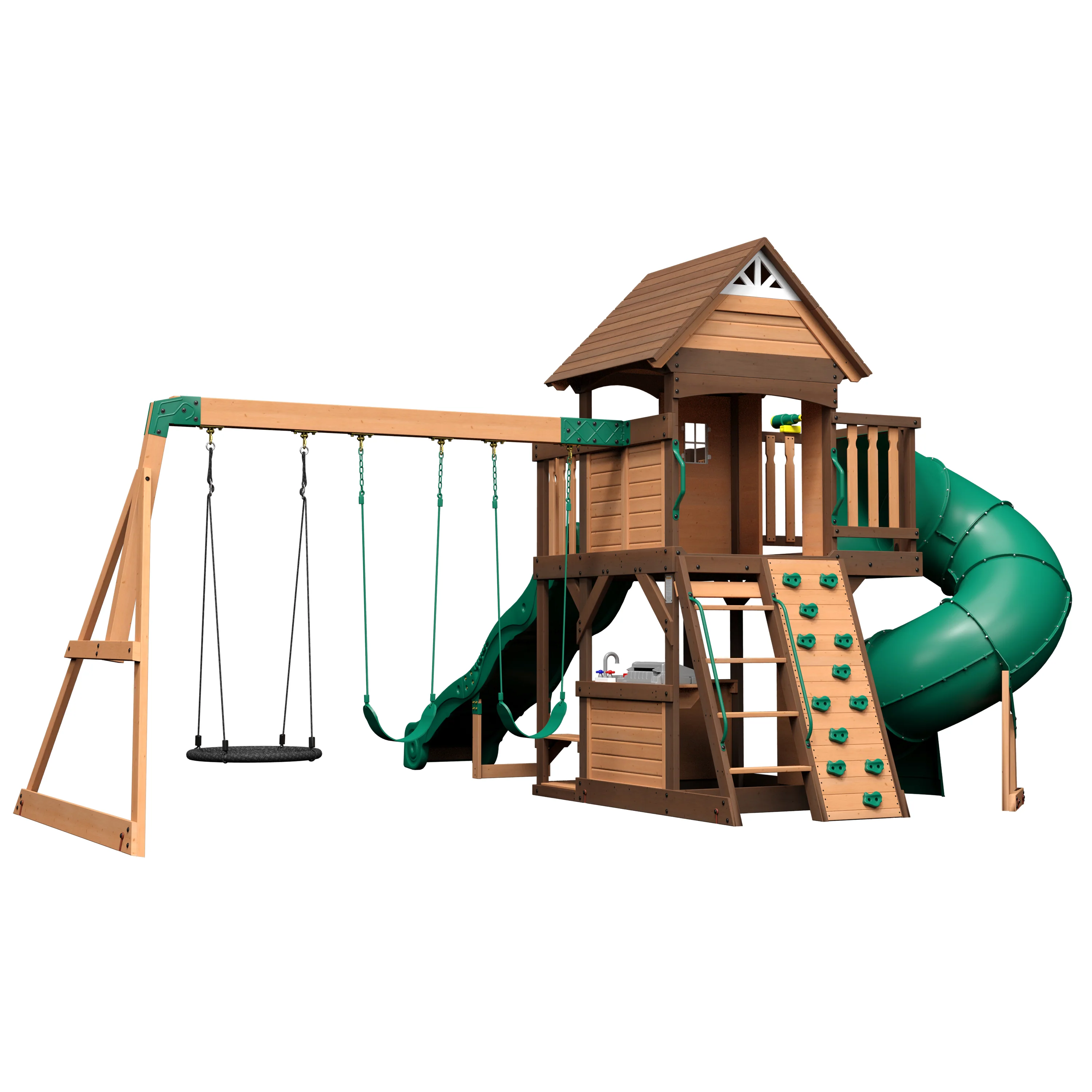 Cedar Cove Swing Set - Image 9