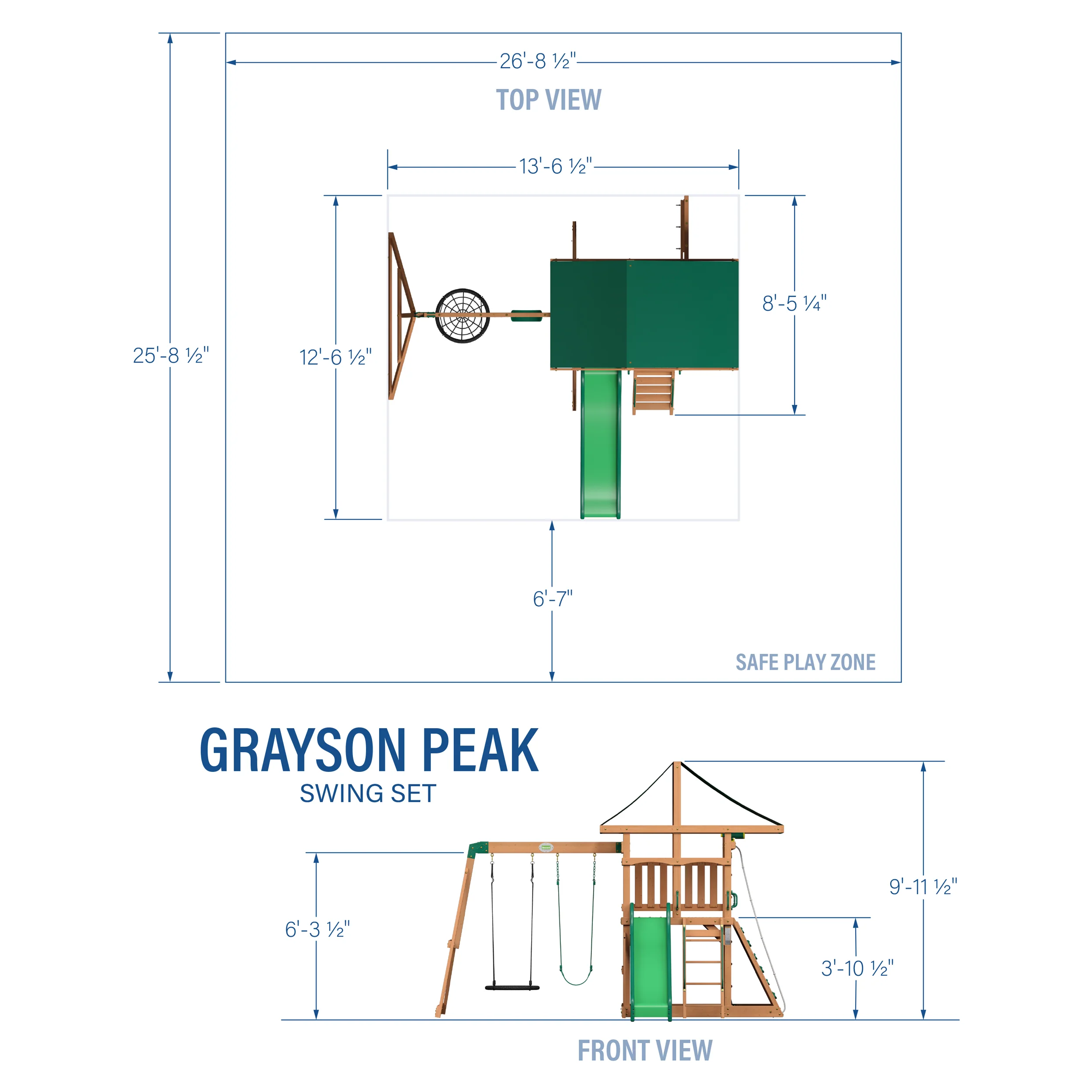 Grayson Peak Swing Set - Image 13
