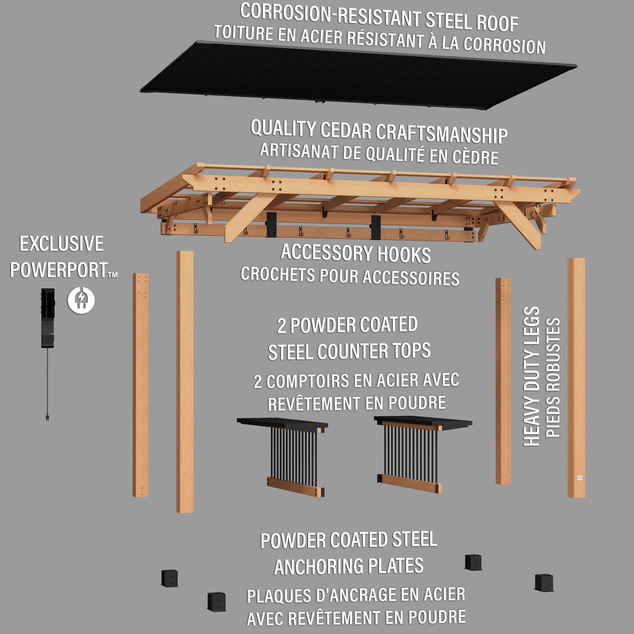 Saxony XL Grill Gazebo - Image 16