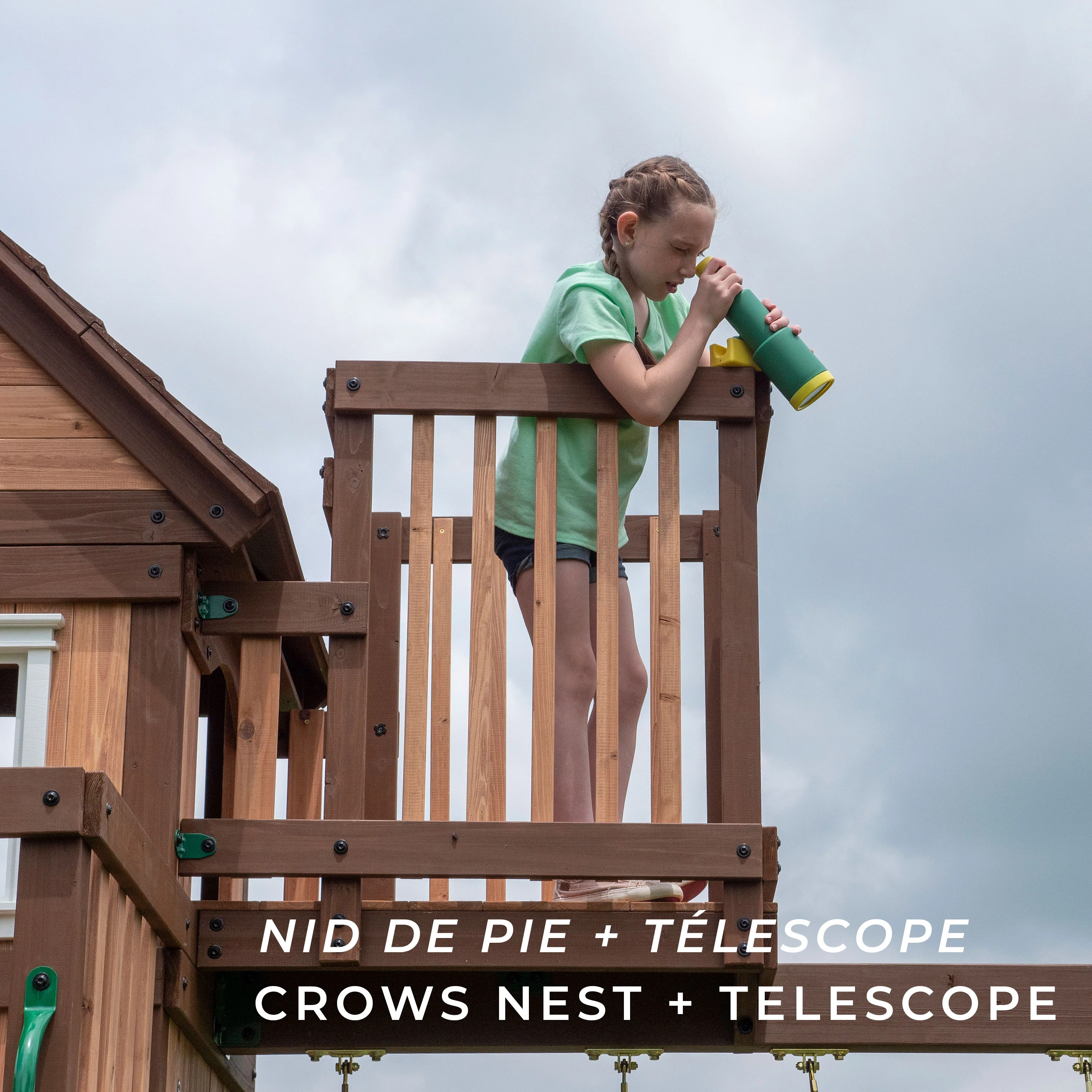 Skyfort III Swing Set - Image 4