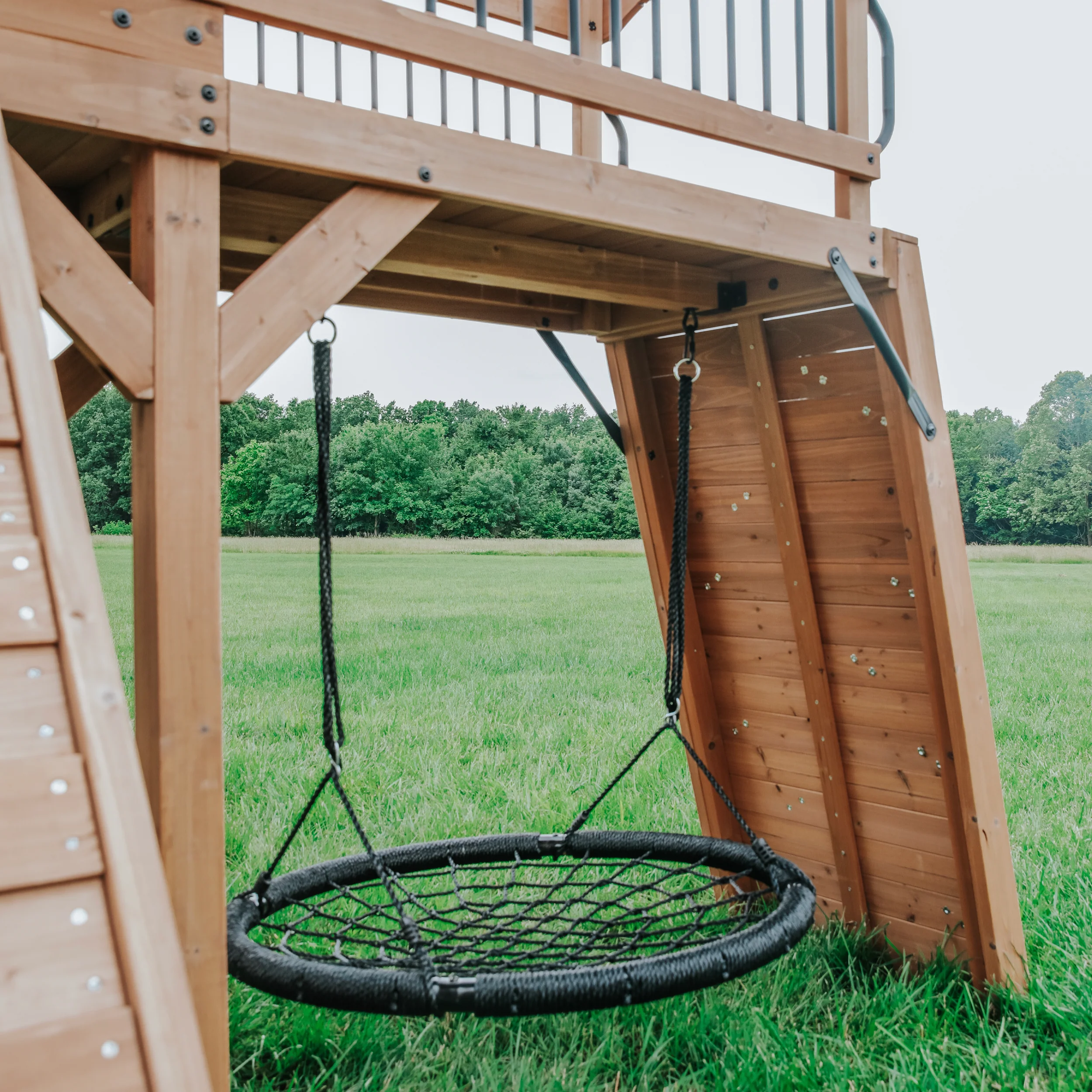 Sterling Point Swing Set with Green Wave Slide - Image 12