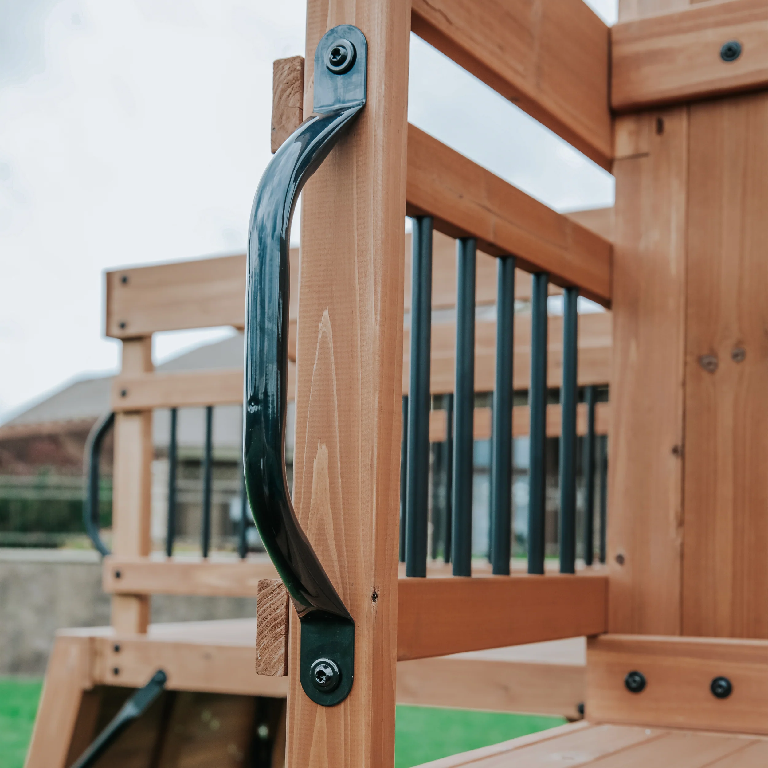 Sterling Point Swing Set with Green Wave Slide - Image 13
