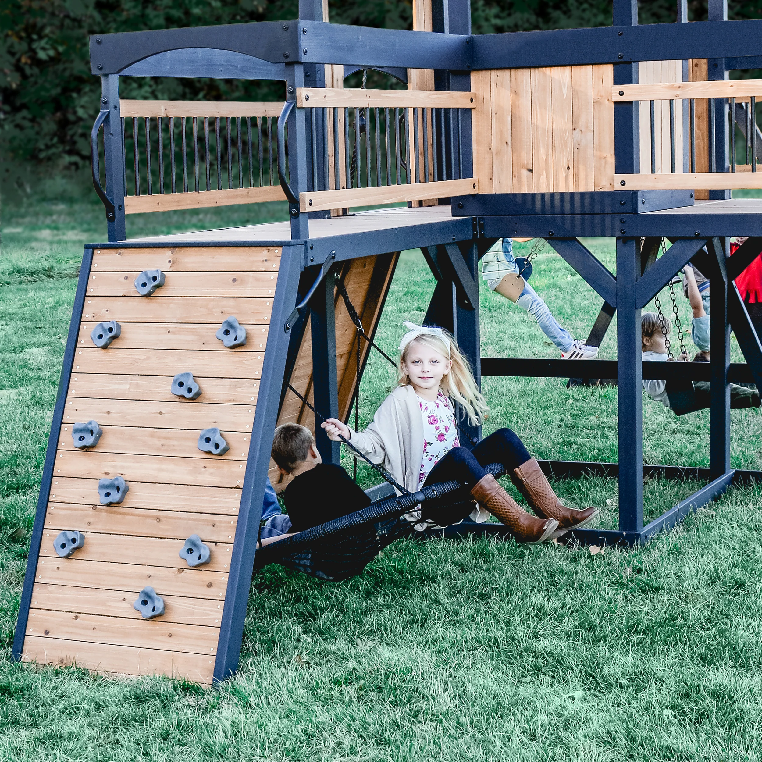 Timber Crossing Swing Set - Image 11