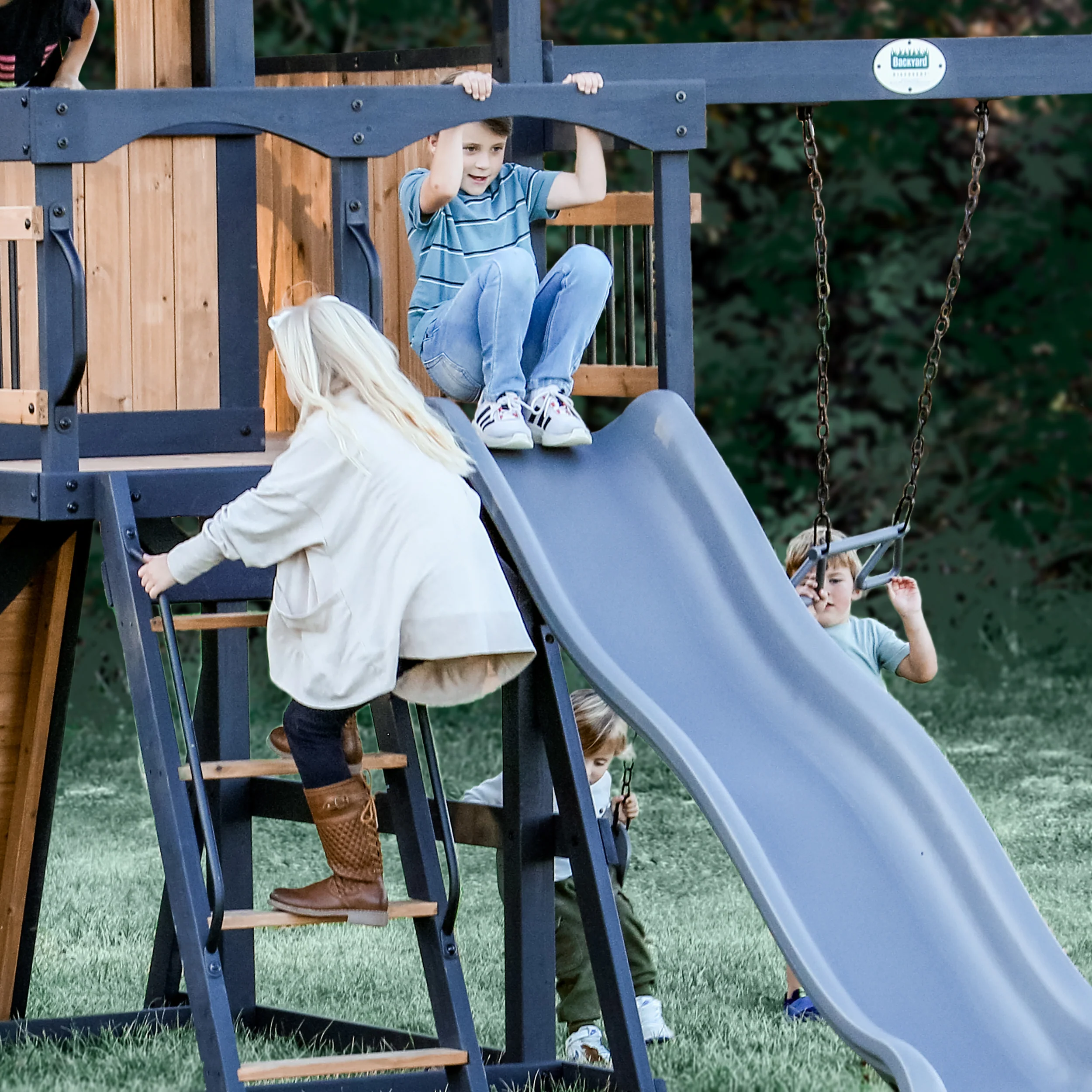 Timber Crossing Swing Set - Image 5