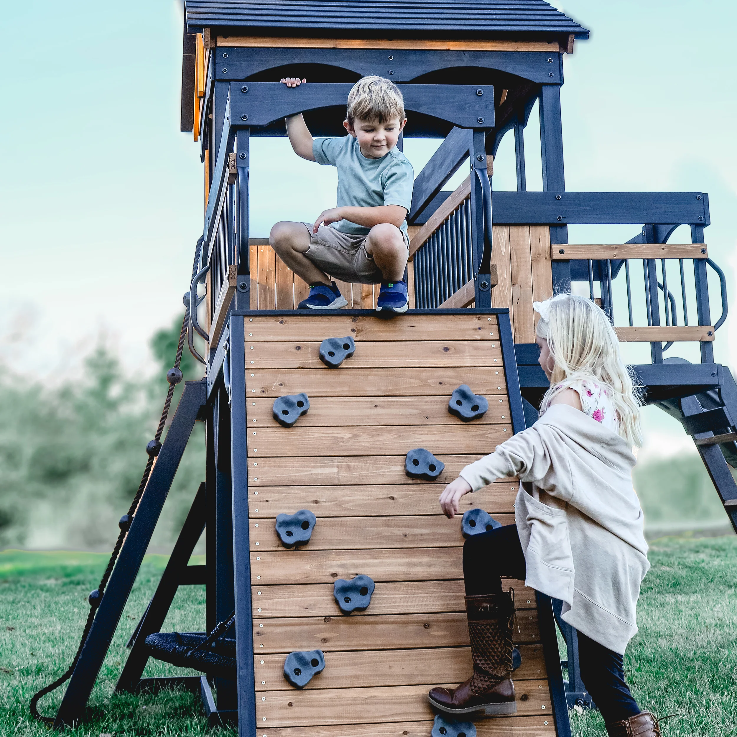 Timber Crossing Swing Set - Image 6
