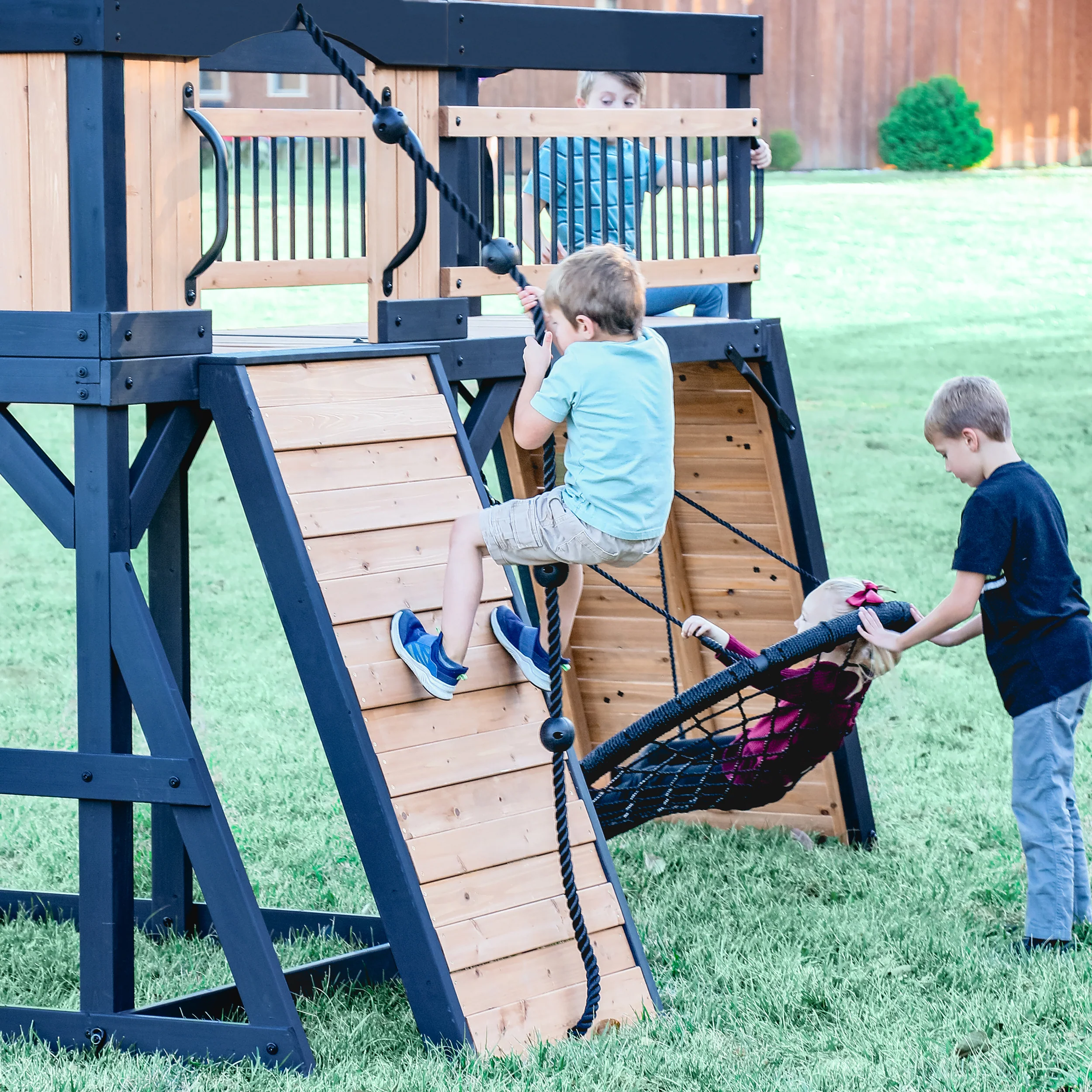 Timber Crossing Swing Set - Image 9