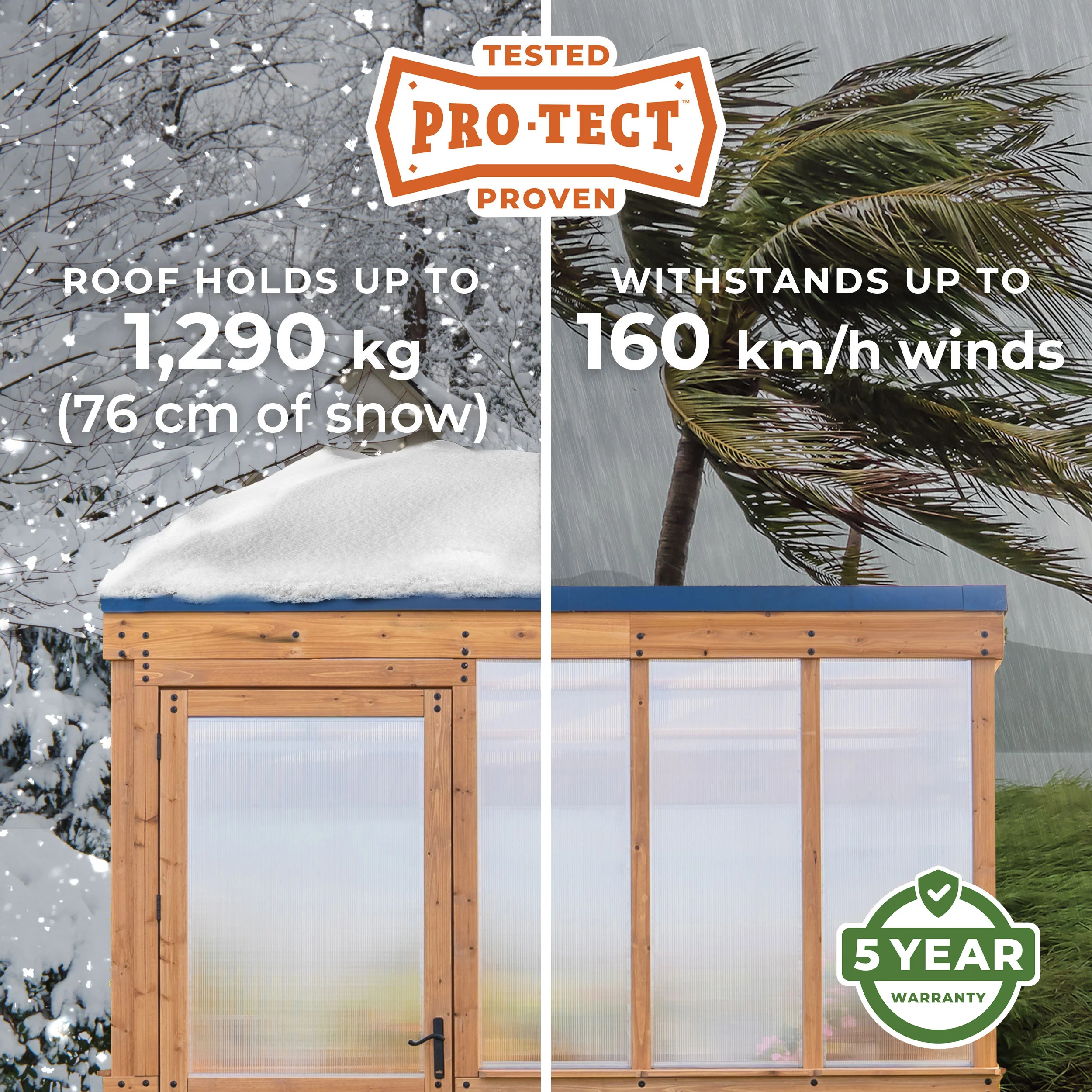 Willow Greenhouse (9ft x 6ft) - Image 3