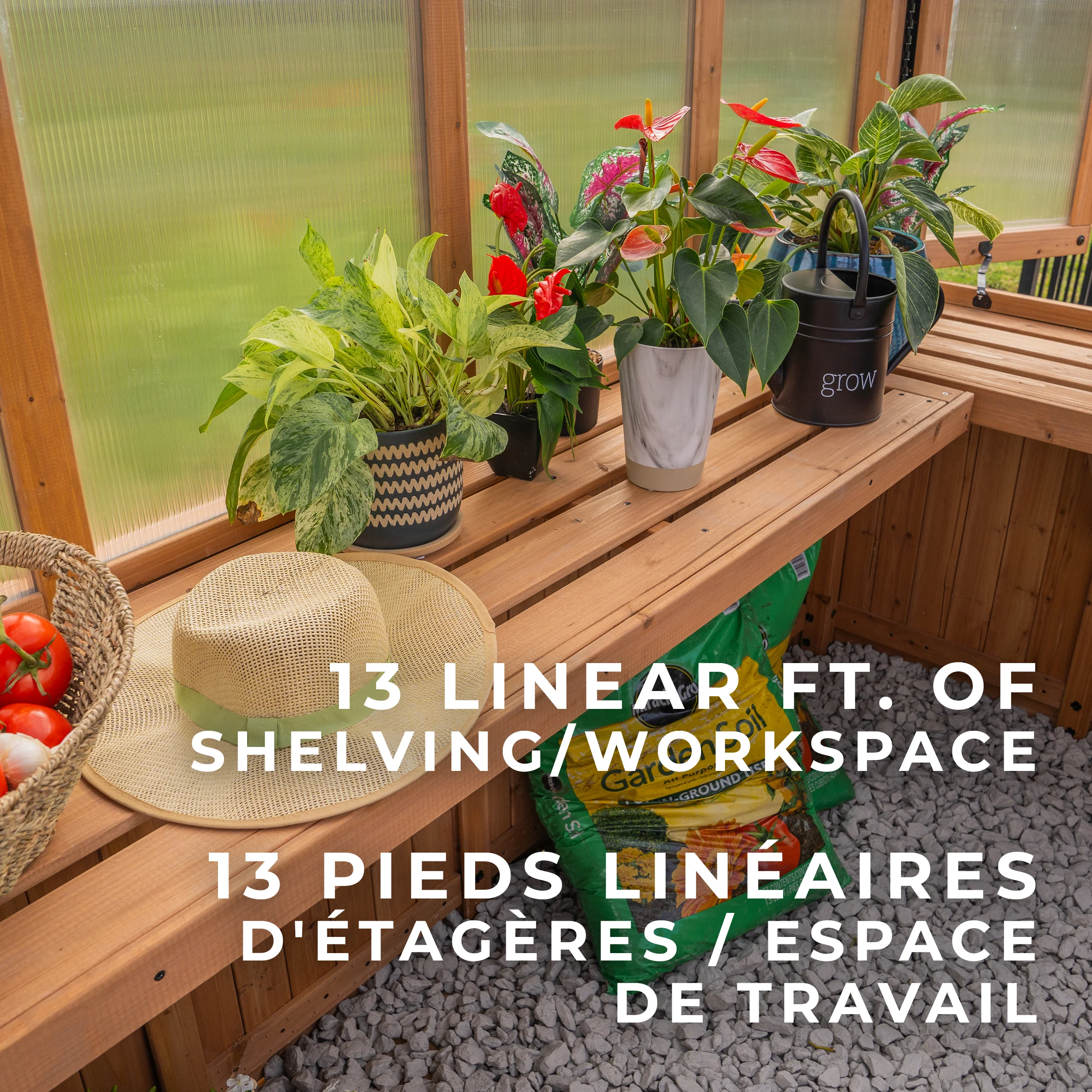 Willow Greenhouse (9ft x 6ft) - Image 7