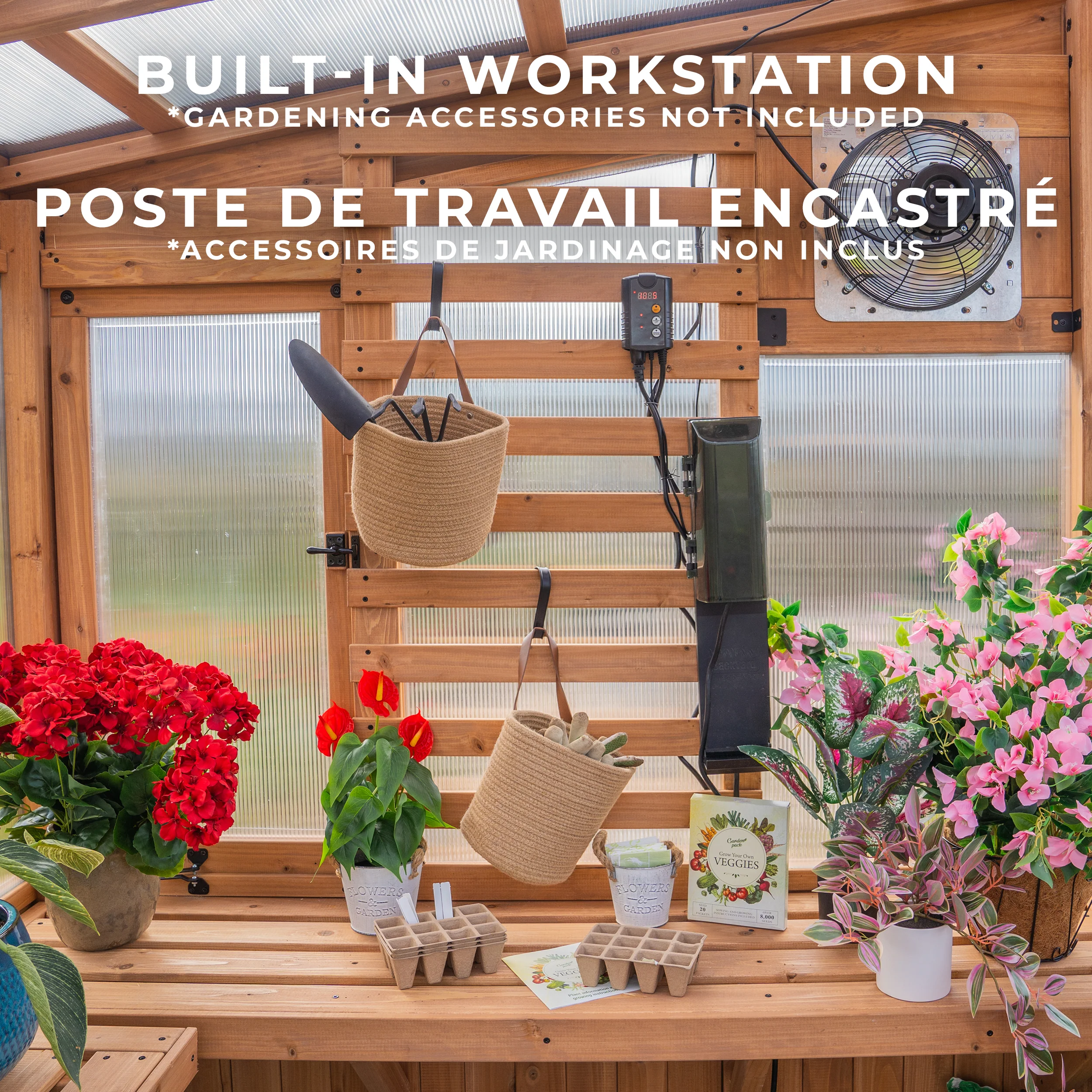 Willow Greenhouse (9ft x 6ft) - Image 8