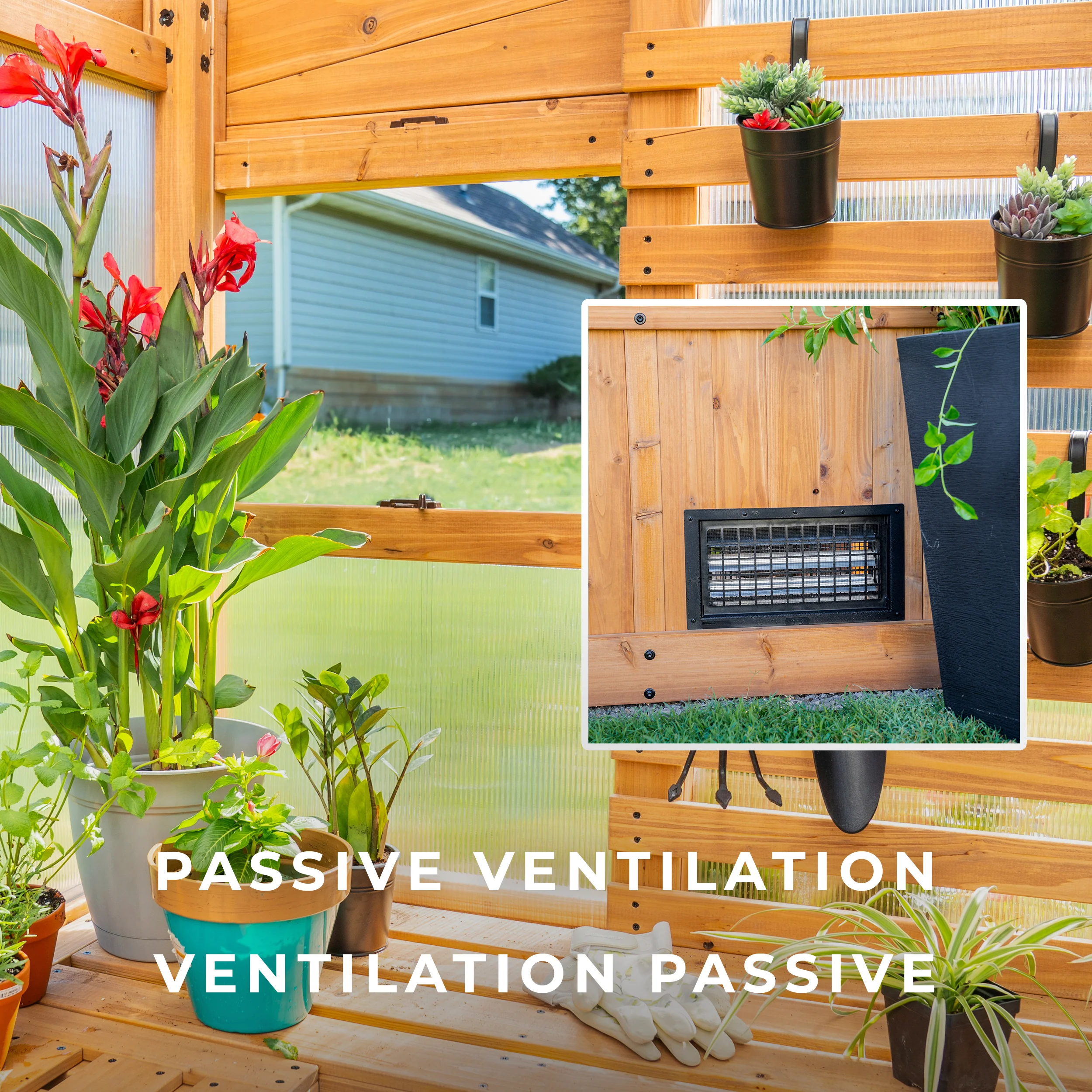 Zalie Greenhouse (12ft x 7ft) - Image 6