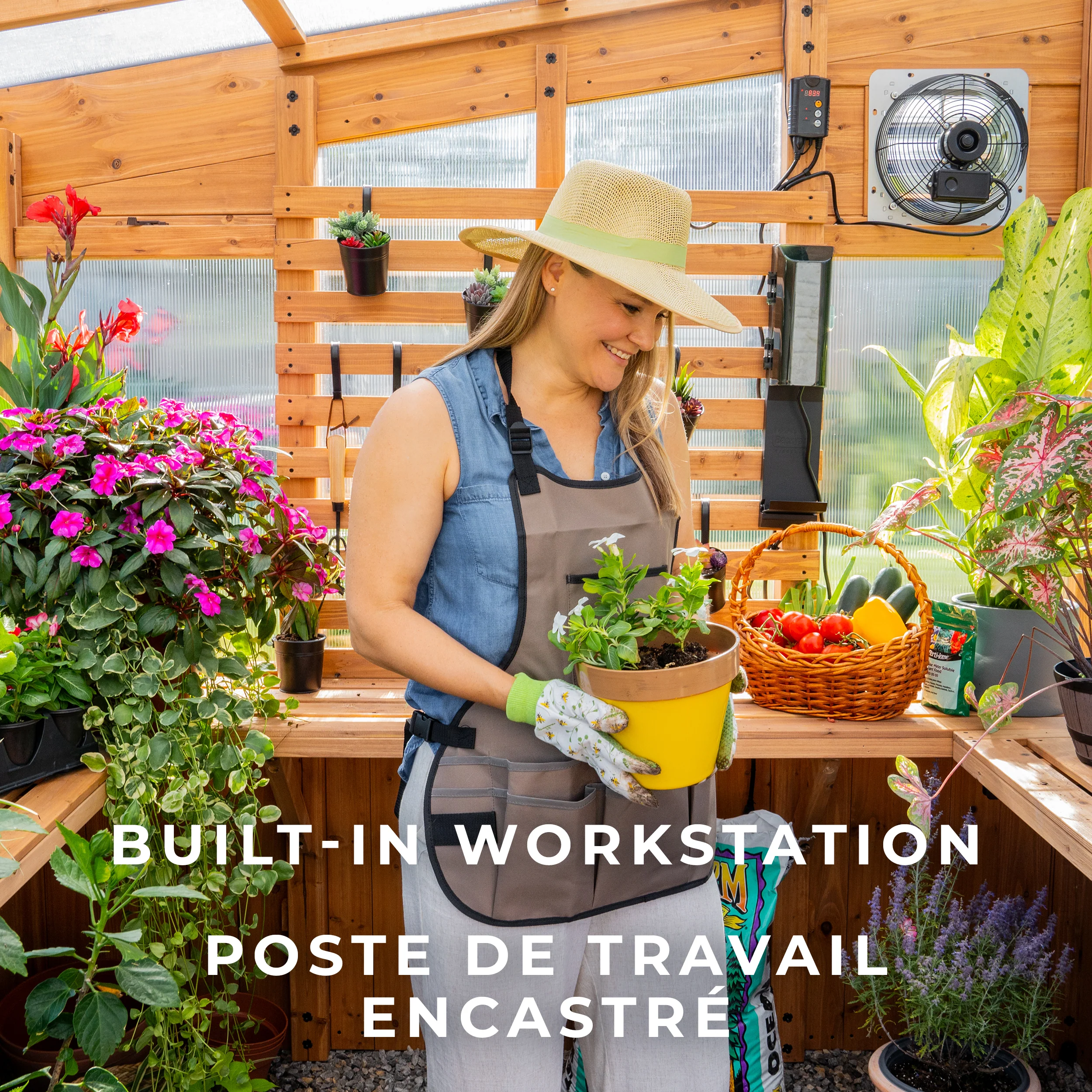 Zalie Greenhouse (12ft x 7ft) - Image 9